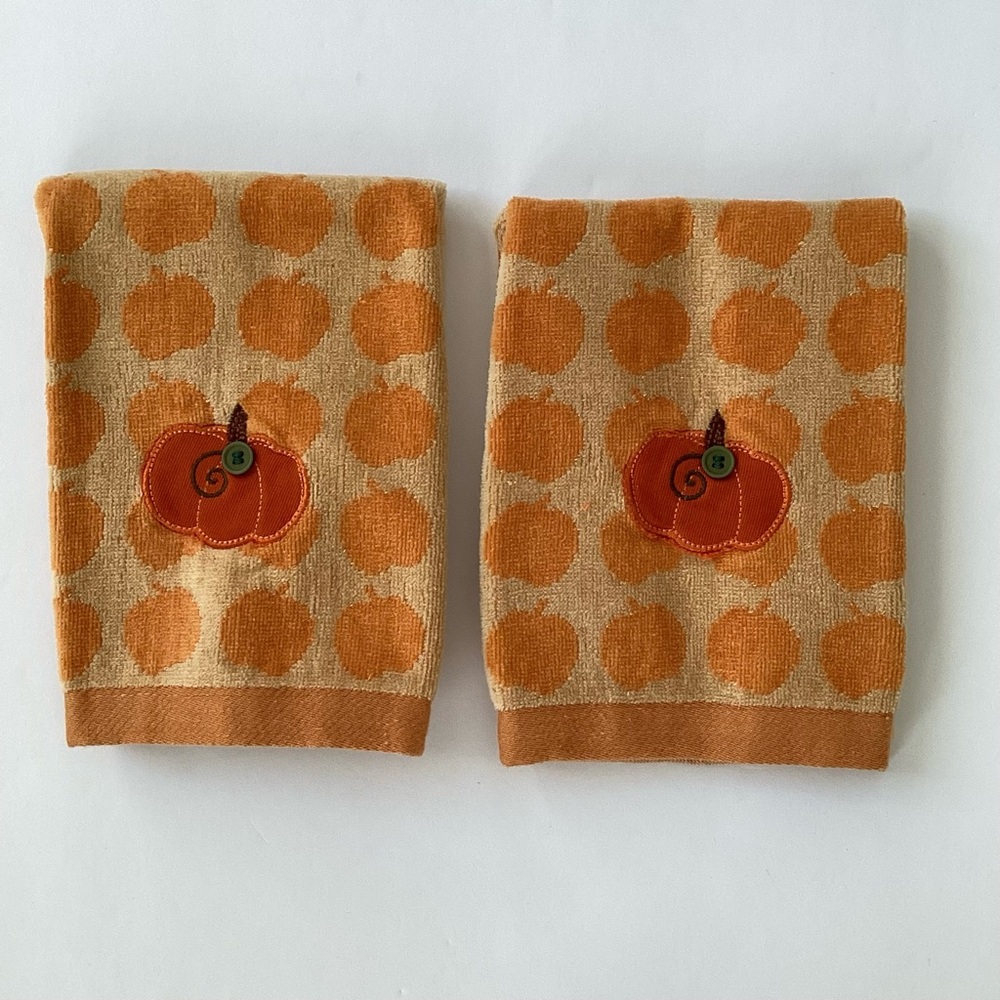 Harvest Pumpkin Towels
